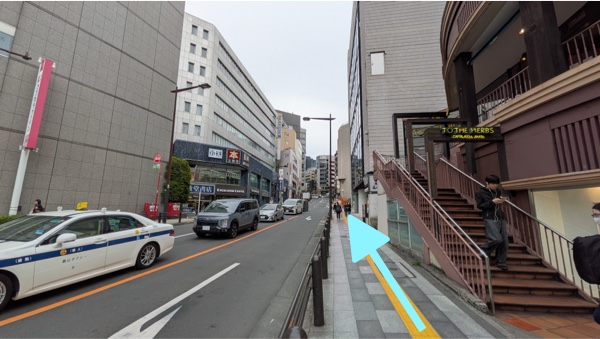 市ケ谷駅からのアクセス STEP2